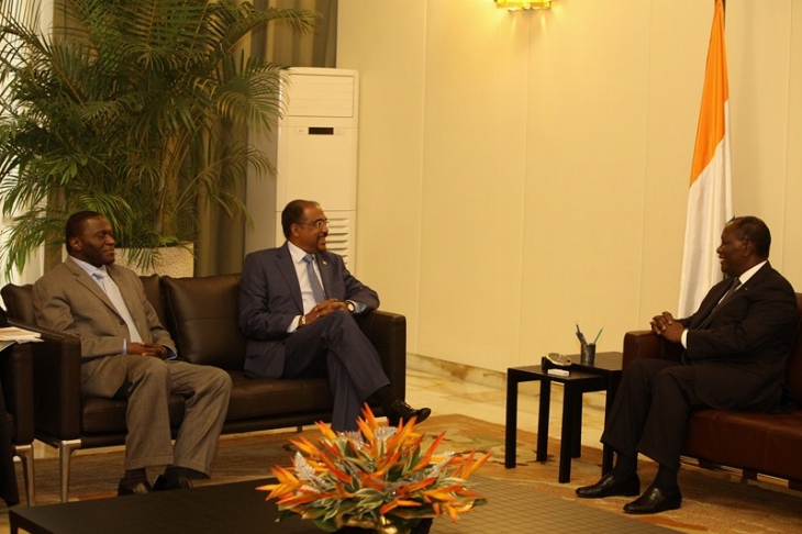 Communiqué de la présidence / Note d`information n° 106: Les Audiences du Chef de l’État